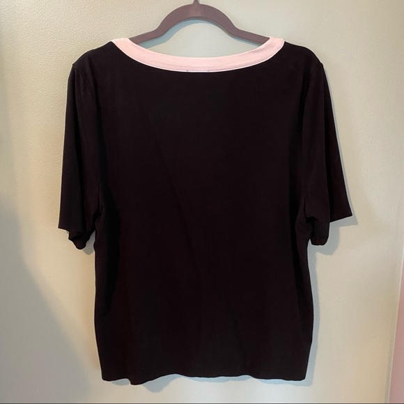 Talbots Blouse with Keyhole Cutout - Picture 5 of 6